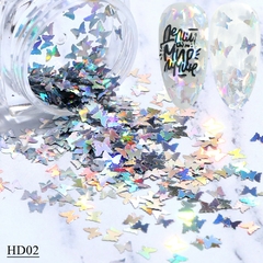 Decoração para unhas holográfica 2