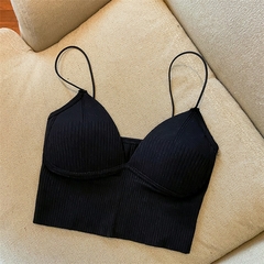 Cropped Push-Up decote em V - loja online