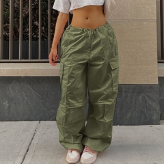 Calça Oversized Cintura Baixa na internet