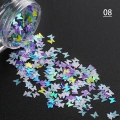 Decoração para unhas holográfica 1 na internet