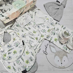 SET AJUAR RECIBIDOR "ELEFANTE BLANCO" - Bambino bebe