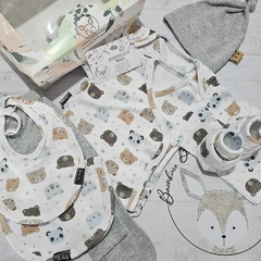 SET AJUAR RECIBIDOR "OSITOS" - Bambino bebe