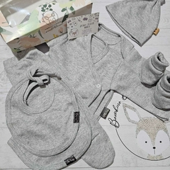 SET AJUAR RECIBIDOR "GRIS" - Bambino bebe