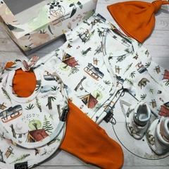 SET AJUAR RECIBIDOR "INDIGO" - Bambino bebe