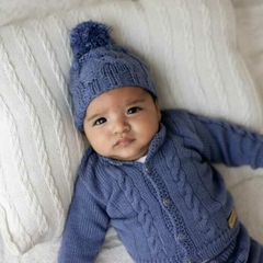 SAQUITO + GORRITO DE LANA - comprar online