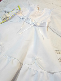 TRAJE DE BEBA CON VESTIDO Y ABRIGO - comprar online