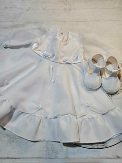 TRAJE DE BEBA CON VESTIDO SIN ABRIGO - Bambino bebe