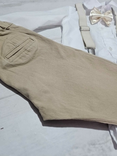 TRAJE DE FIESTA DE BEBE BEIGE SIN ABRIGO en internet