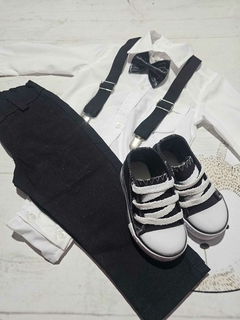 TRAJE DE FIESTA DE BEBE NEGRO SIN ABRIGO en internet
