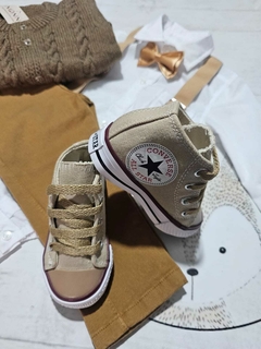 TRAJE DE FIESTA DE BEBE AVELLANA CON ABRIGO - Bambino bebe