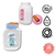 Kit lanchinho 3 - Porta sanduiche + Gole Guti 250ml / Porta pão / pote / garrafa infantil / garrafinha de agua / lanchei - comprar online