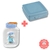 Kit lanchinho 3 - Porta sanduiche + Gole Guti 250ml / Porta pão / pote / garrafa infantil / garrafinha de agua / lanchei