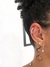Piercing fake cinco zircônias