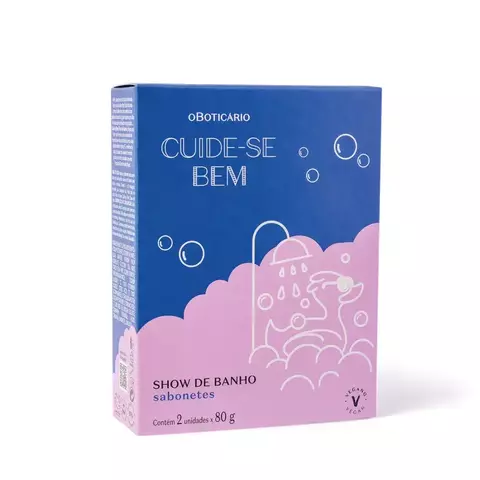 Sabonetes Cuide-se Bem Show de Banho 2x80g Cada - O Boticário
