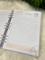 Agenda Personalizada 2025 - 1 dia p/ folha