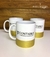 Caneca com Tarja de Glitter Personalizada