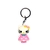 Chaveiro emborrachado modelo Sanrio Hello Kitty com Vestido 3D 5cm.