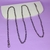 Clutch Metalica Roxa - comprar online