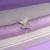 Anel Prata Borboleta Cravejada
