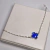 Pulseira Prata Trevo Azul
