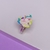 Anel Prata Infantil Unicornio