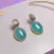 Conjunto Choker Pedra Natural Azul 437 na internet