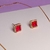 Conjunto Semijoia Pedra Pink na internet
