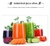 380ml Mini Juicer Electric Blender 6 Blades Fruit Smoothie Maker USB Rechargeabl