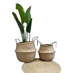 Canasto Egipto seagrass chico - comprar online