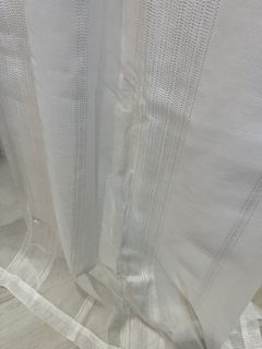 Cortina voile rayas - Concepto Casa