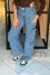 Wide leg cargo - 4 bolsos - Gatinhas Moda Teen