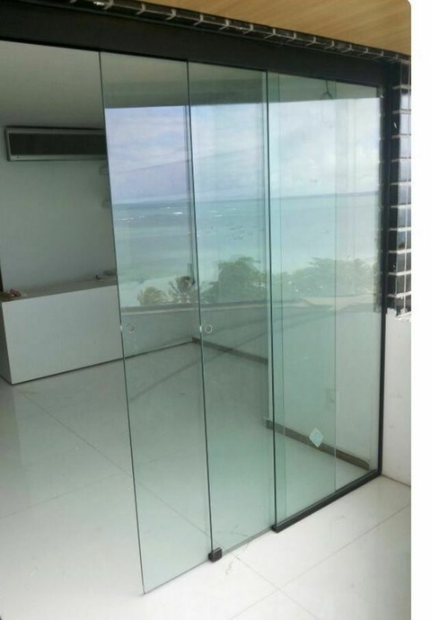 Portas de vidro correr mao amiga - comprar online