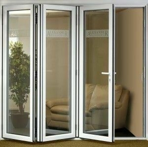 Portas articuladas de vidro e aluminio - comprar online