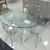 Mesa de vidro redonda - comprar online