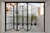 Portas articuladas de vidro e aluminio - Nova Serralheria e Vidraçaria