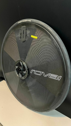 Roda traseira Roval fechada carbon - comprar online
