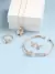 Conjunto De Joias Com 5 Peças De Strass E Borboleta - comprar online
