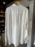 Camisa Slim Linho Off White - Gazebo21