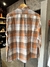 Camisa Xadrez Marrom e Laranja - Gazebo21