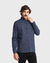 Camisa Quadriculada Azul e Marrom