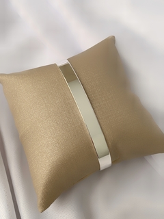 BRACELETE LISO BANHADO EM PRATA - BiancaByMen