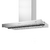 Campana de cocina TST Extensible ac. inox. de pared 90cm x 7cm x 53cm