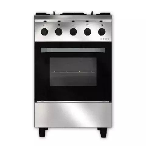 Cocina Homologada Morelli Saho Kuma 55cm multigas 4 hornallas - Puerta Visor - comprar online