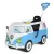 Carrinho de Passeio Kombina com Pedal e Haste Removível na internet