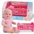 Boneca New Born Bercinho com Acessórios Abre e Fecha o Olho