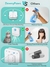Downypaws 4000mah inteligente gato odor purificador para gatos caixa de areia desinfetante cão toalete recarregável ar mais limpo animais desodorização - loja online