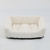 Cama para cães e gatos de estimação quadrado de pelúcia canil médio pequeno cão sofá cama almofada - PetParadise