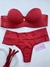 Conjunto Tomara que caia Vermelho - comprar online