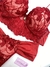 Conjunto cropped guippir Luxo Vermelho - loja online