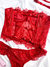 Corselet Bruna - Vermelho - comprar online